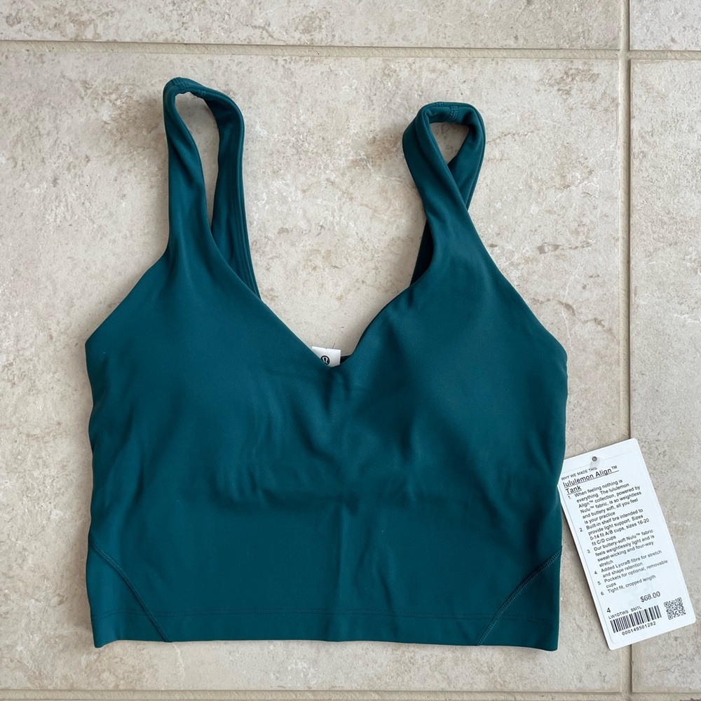 NWT Lululemon align tank